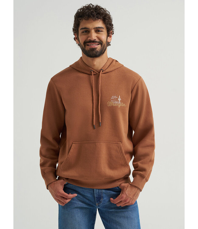 Wrangler Men's Desert Logo Graphic Hoodie 112365701