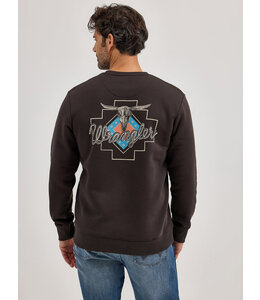 Wrangler Men's Graphic Long-Sleeve Pullover 112365700