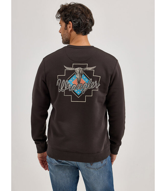 Wrangler Men's Graphic Long-Sleeve Pullover 112365700