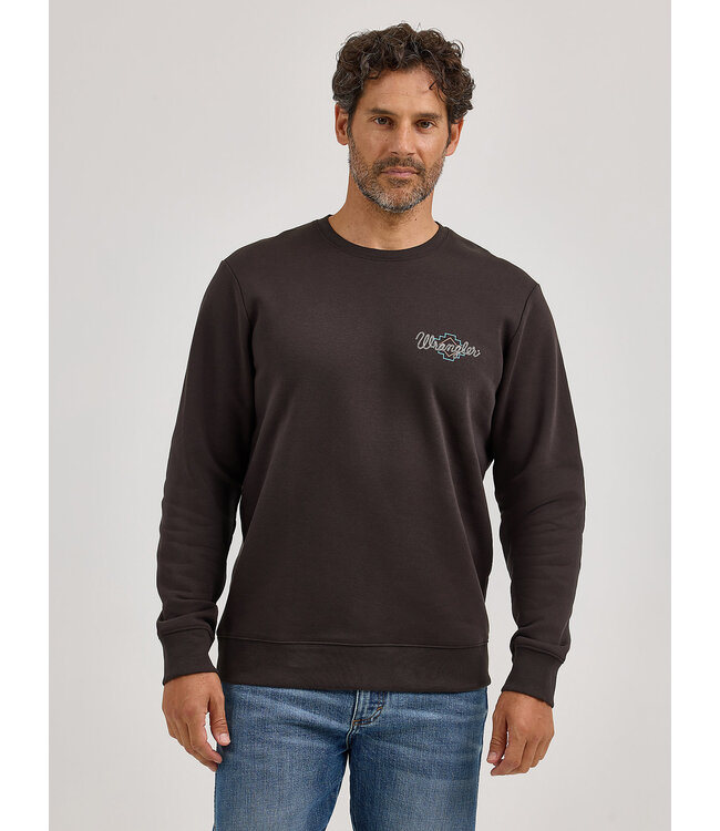 Wrangler Men's Graphic Long-Sleeve Pullover 112365700