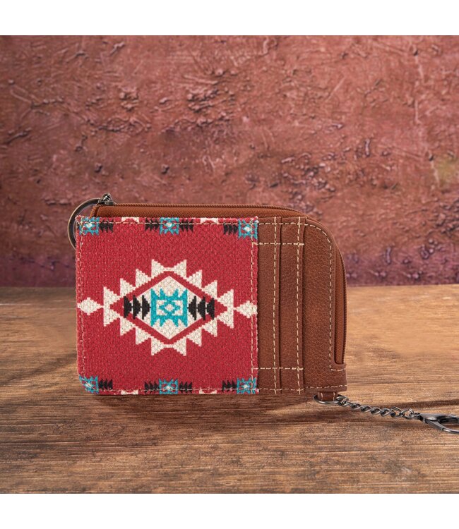 Wrangler Aztec Small Tote/Crossbody and Card Case Set WG2203-8120SW