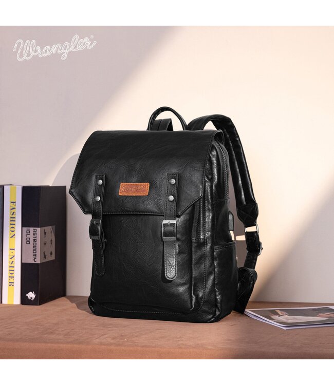 Wrangler Belt Buckle Laptop Backpack WG98-043