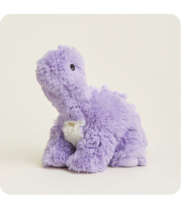Warmies Purple Long Neck Dinosaur