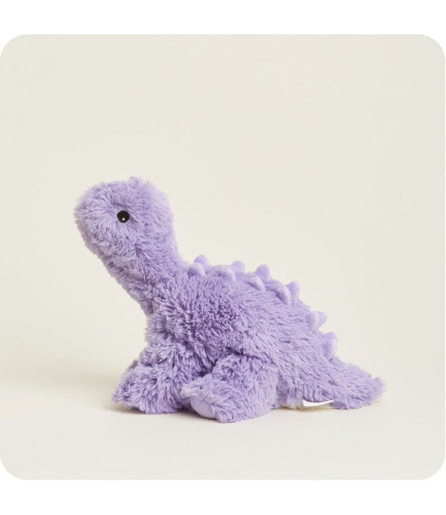 Warmies Purple Long Neck Dinosaur