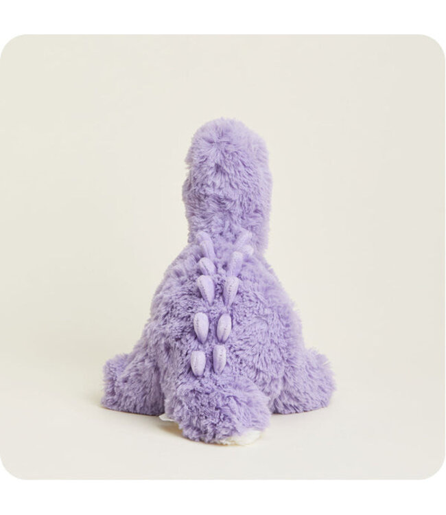 Warmies Purple Long Neck Dinosaur