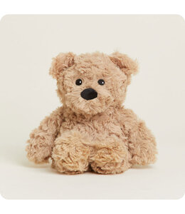 Warmies Brown Curly Bear Junior