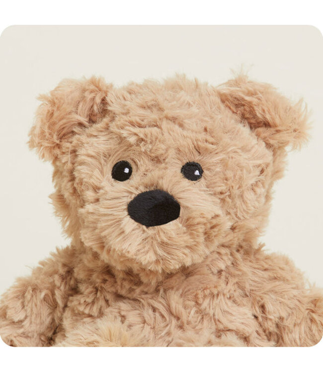 Warmies Brown Curly Bear Junior