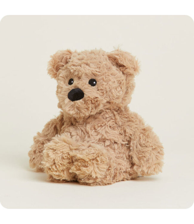 Warmies Brown Curly Bear Junior