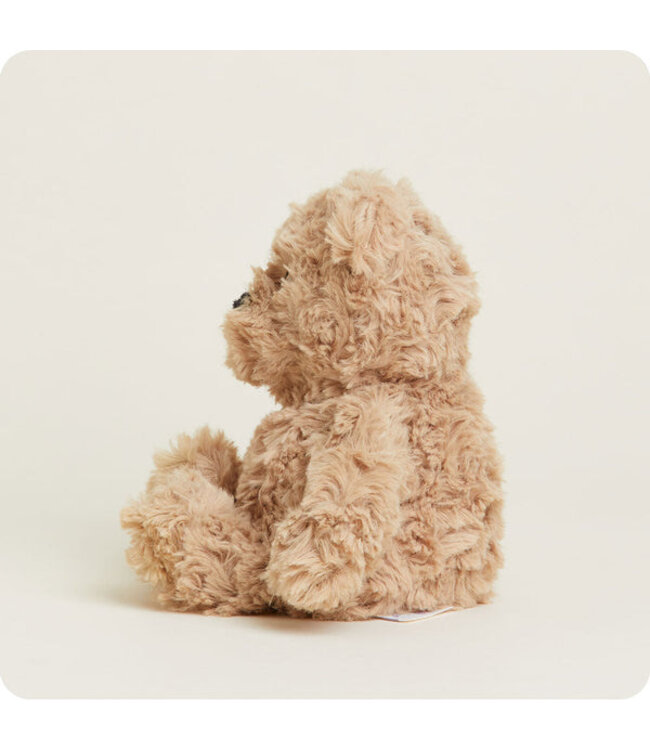 Warmies Brown Curly Bear Junior
