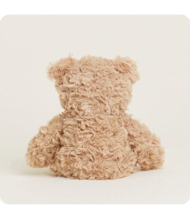 Warmies Brown Curly Bear Junior