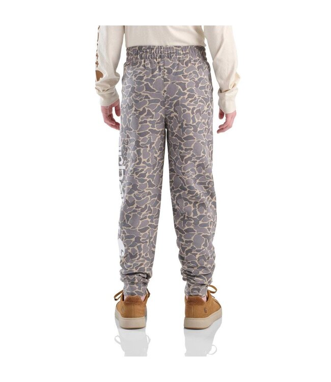 Carhartt Boy's Child Fleece Camo Logo Sweatpant CK8453