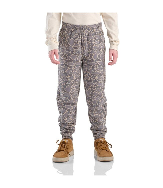 Carhartt Boy's Child Fleece Camo Logo Sweatpant CK8453