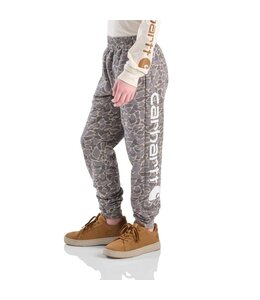 Carhartt Boy's Youth Fleece Camo Logo Sweatpant CK8452