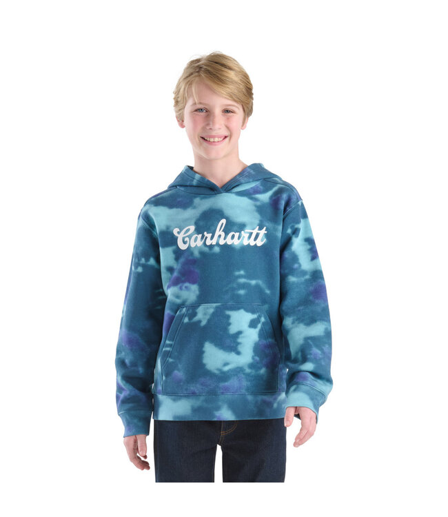 Carhartt Boy's Long-Sleeve Cloud Camo Sweatshirt CA6774