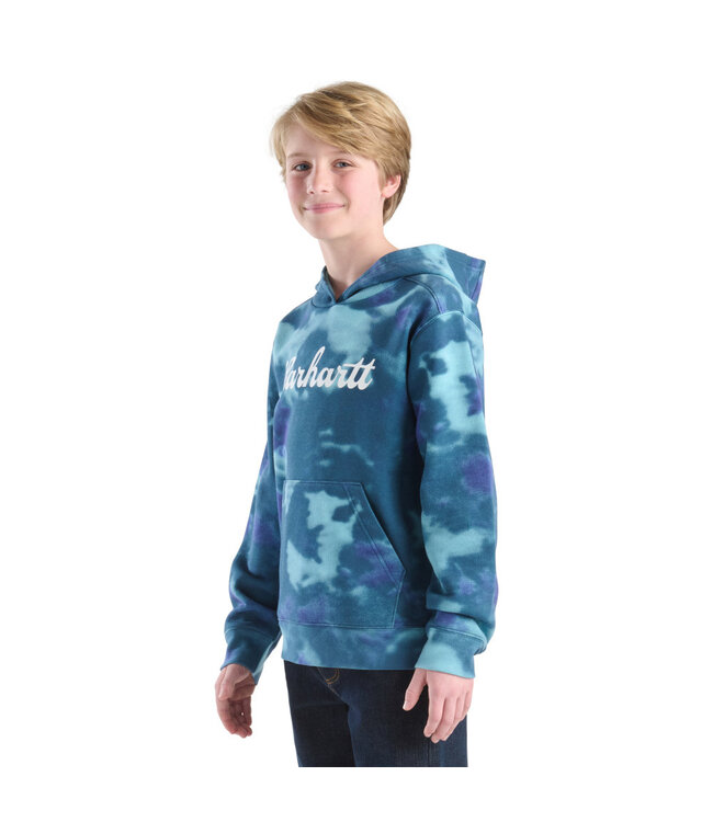 Carhartt Boy's Long-Sleeve Cloud Camo Sweatshirt CA6774