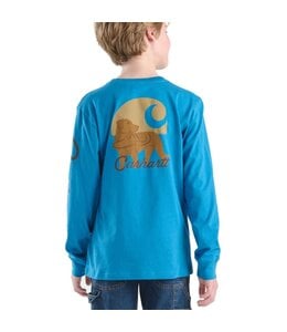 Carhartt Boy's Long-Sleeve Dog Pocket T-Shirt CA6766