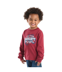 Carhartt Boy's Toddler Long-Sleeve Tractor T-Shirt CA6768