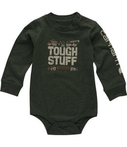 Carhartt Boy's Infant Long-Sleeve Tough Stuff Bodysuit CA6722