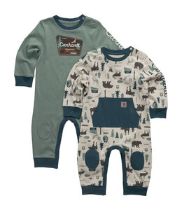 Carhartt Boy's Infant Long-Sleeve Outdoor Coverall 2pc Set CG8984