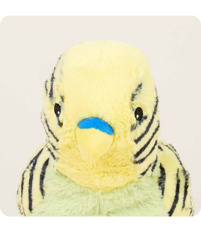 Warmies Green Parakeet