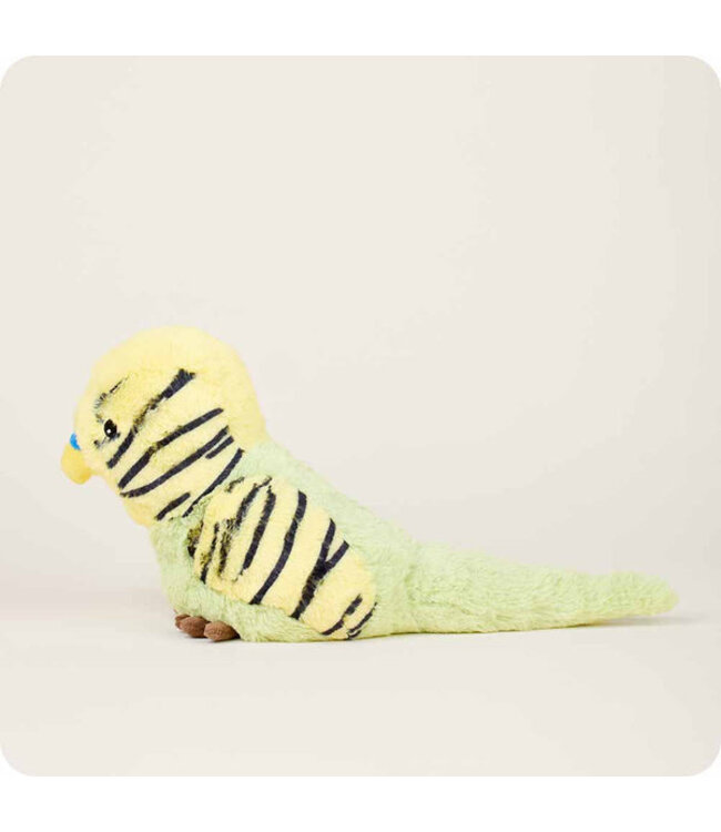 Warmies Green Parakeet