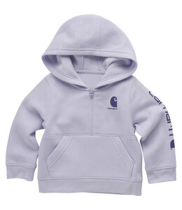Carhartt Girl's Infant/Toddler Long-Sleeve Half-Zip Sweatshirt CA7150