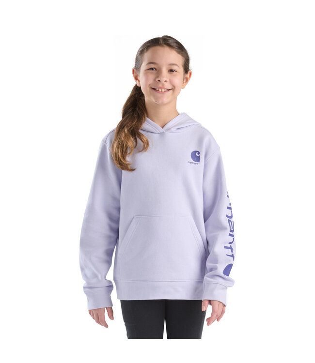 Carhartt Girl's Long-Sleeve Graphic Sweatshirt CA7131