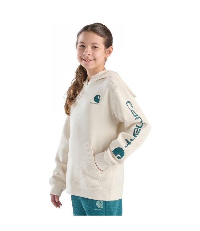 Carhartt Girl's Long-Sleeve Graphic Sweatshirt CA7131