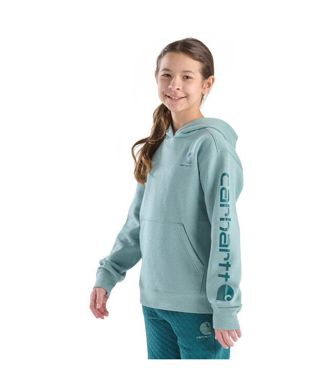 Carhartt Girl's Long-Sleeve Graphic Sweatshirt CA7131