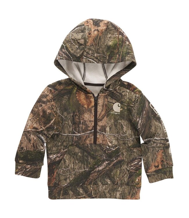 Carhartt Boy's Infant/Toddler Half-Zip Camo Sweatshirt CA6433