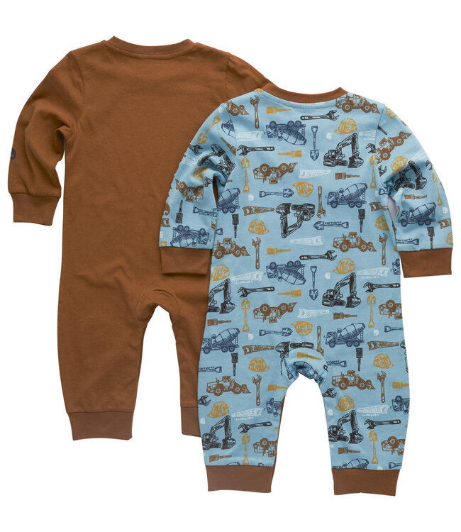 Carhartt Boy's Infant Long-Sleeve Construction Coverall 2pc Set CG8985