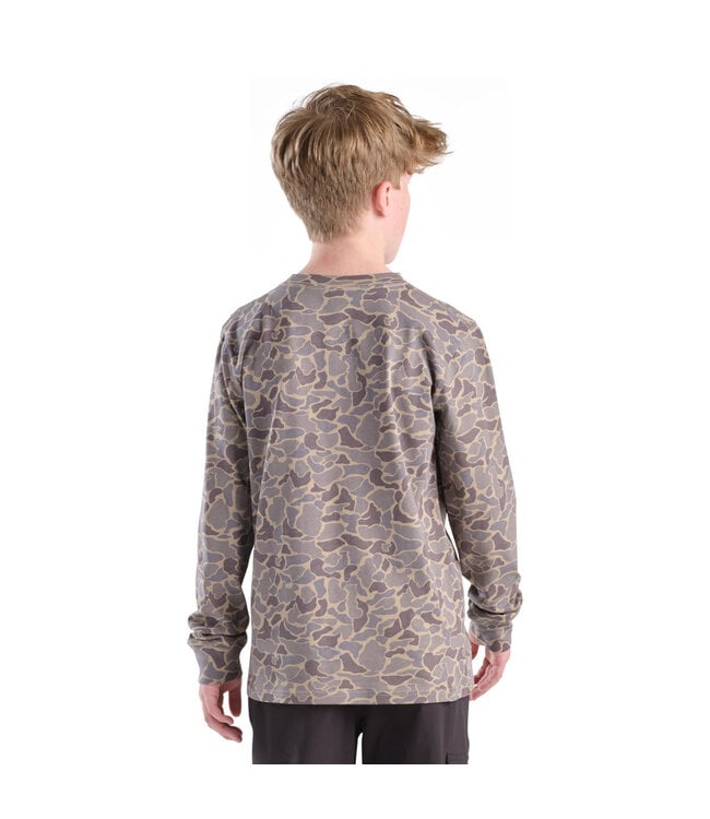 Carhartt Boy's Long-Sleeve Camo T-Shirt CA6752