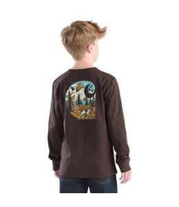 Carhartt Boy's Long-Sleeve Dog C Pocket T-Shirt CA6755