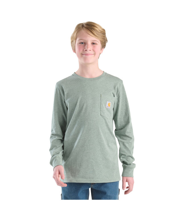 Carhartt Boy's Long-Sleeve Deer C Pocket T-Shirt CA6758