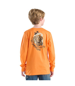 Carhartt Boy's Long-Sleeve Dog Pocket T-Shirt CA6763