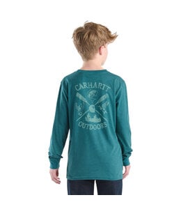 Carhartt Boy's Long-Sleeve Outdoor Pocket T-Shirt CA6761