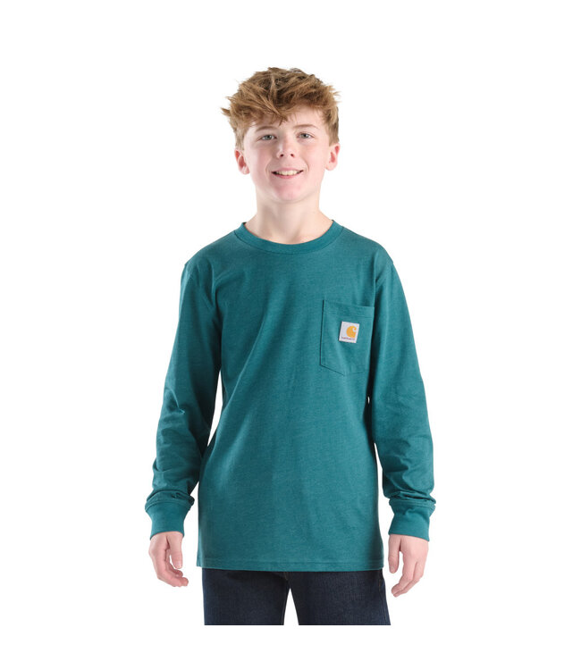Carhartt Boy's Long-Sleeve Outdoor Pocket T-Shirt CA6761
