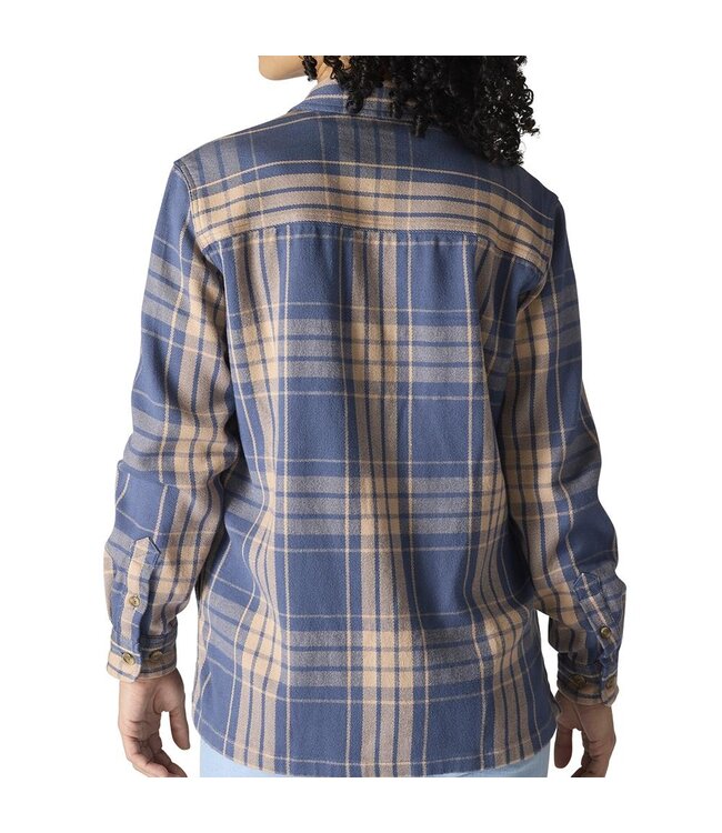 Carhartt Women's Tencil Fiber Series Loose Fit Twill Plaid Shirt 107136