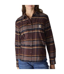 Carhartt Women's Tencil Fiber Series Relaxed Fit Plaid Shirt 107135