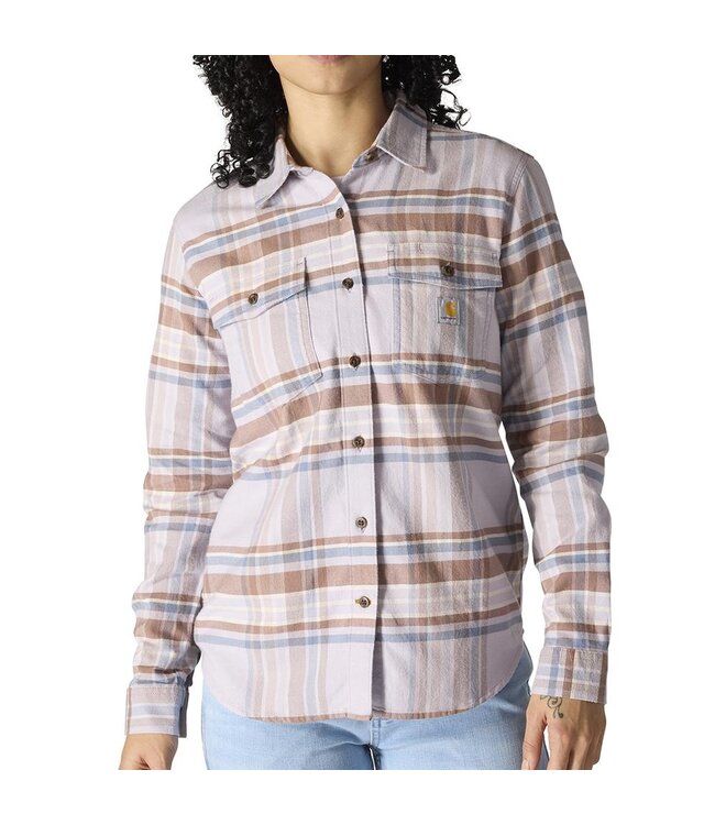 Carhartt Women's Tencil Fiber Series Relaxed Fit Plaid Shirt 107135