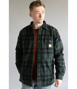Carhartt Men's Relaxed Fit Flannel Sherpa-Lined Shirt Jac 107017