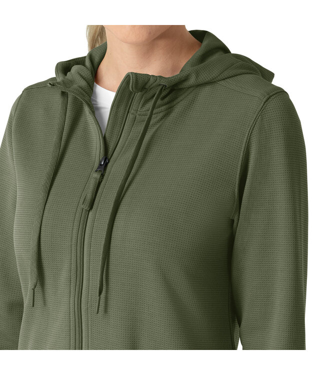 Carhartt Women's Full Zip Waffle Hoodie C82008