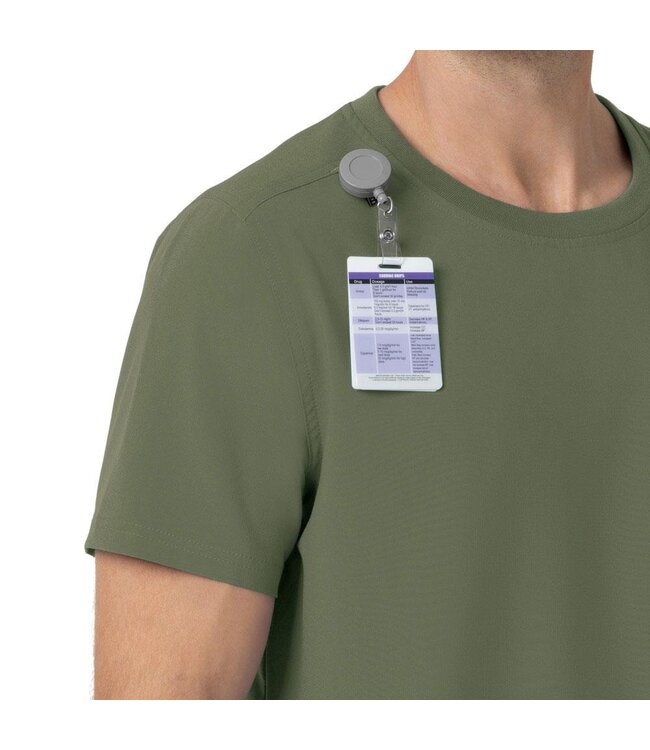 Carhartt Men's Force Cross-Flex Men's Crew Neck Scrub Top C16510