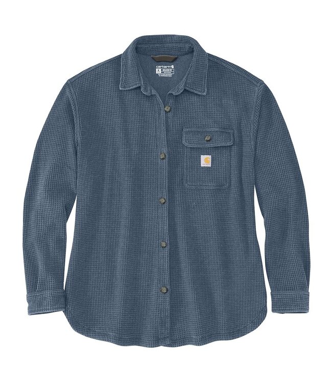 Carhartt Women's Oversized-Fit Heavyweight Waffle Knit Shirt 107134