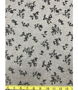 Family Treasures Wholesale Yard of Amy-Grey Fabric FA15256
