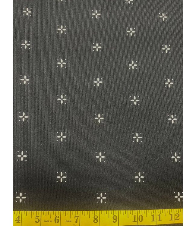 Yard of Comfort Rib Knit Print 578518-BK