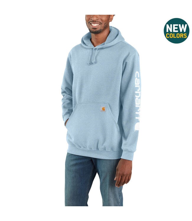 Carhartt Men's Midweight Hooded Logo Sweatshirt K288