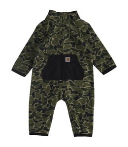 Carhartt Boy's Infant Long-Sleeve Zip-Front Printed Sherpa Coverall CM8777