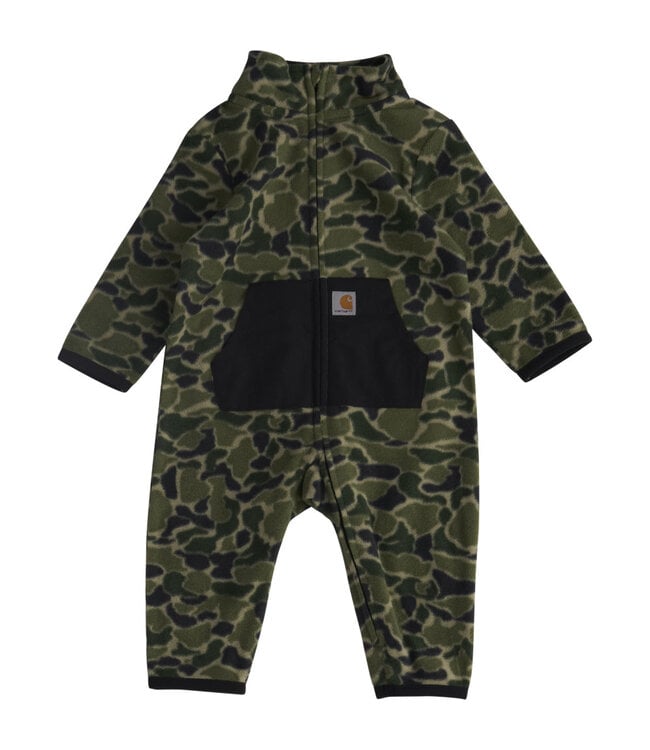 Carhartt Boy's Infant Long-Sleeve Zip-Front Printed Sherpa Coverall CM8777