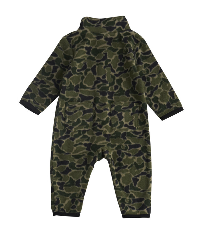 Carhartt Boy's Infant Long-Sleeve Zip-Front Printed Sherpa Coverall CM8777